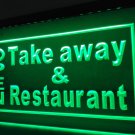 OPEN Take Away Restaurant 3D LED Neon Sign Light Bar Pub Club Display decor room