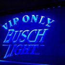 VIP Only Busch Beer LED Neon Light Sign home decor wall craftbar club man cave