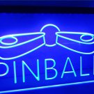 Pinball logo Game Room shop 3D LED Neon Display Sign Light Bar Pub Club decor