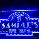 Name Personalized Custom Home Theater LED Neon Sign Light Bar Pub Club Display