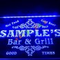 Name Personalized Custom Family Bar Grill Beer Home Gift Neon Sign gift decor