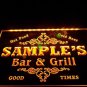Name Personalized Custom Family Bar Grill Beer Home Gift Neon Sign gift decor