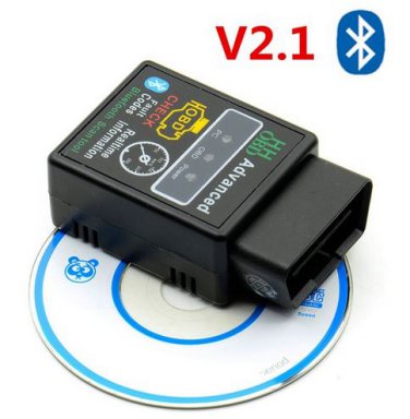 HH OBD2 v2.1 ELM327 Bluetooth OBD2 OBDII CAN BUS Check Engine Car Auto Diagnostic