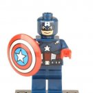 Captain America Super Hero First Avengers Lego Minifigure Toy