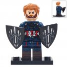 Captain America New Version Super Hero Avengers Infinity War Lego Minifigure Toy