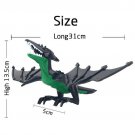 Black Winged Velociraptor Jurassic park Lego Minifigure Toy