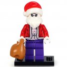 Joker Santa Claus Custom Lego Minifigure Toy
