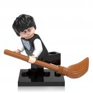 Harry Potter And Flying Broom Lego Minifigure Toy