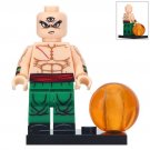 Tien Shinhan Dragon Ball Lego Minifigure Toy