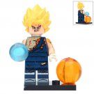 Goku Battle Damage Dragon Ball Lego Minifigure Toy