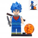 Goku With Blue Hair Dragon Ball Lego Minifigure Toy