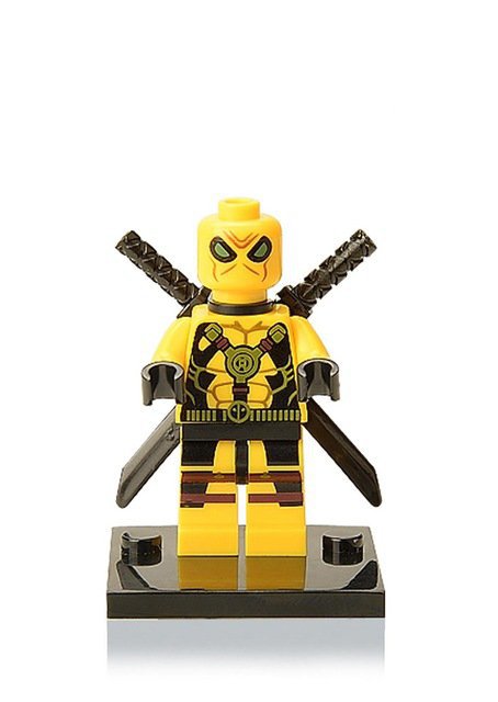 yellow lego minifigure