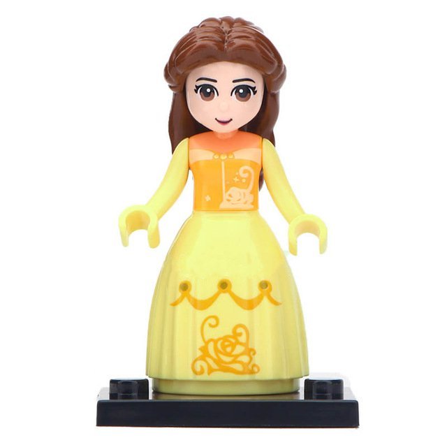 Belle Disney Princess Beauty And The Beast Lego Minifigure Toy