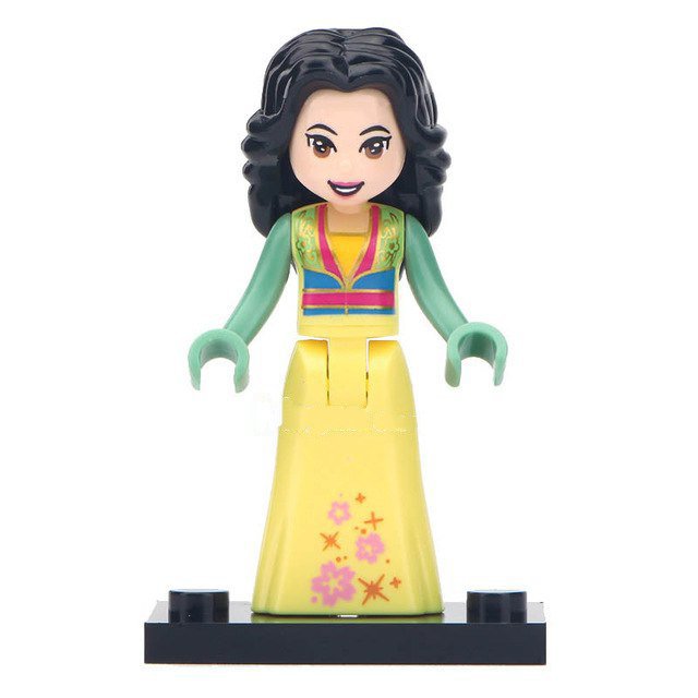 Fa Mulan Disney Princess Lego Minifigure Toy