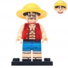 Luffy One Piece Lego Minifigure Toy