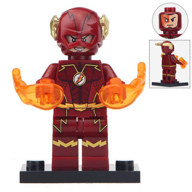 The Flash Super Hero Lego Minifigure Toy