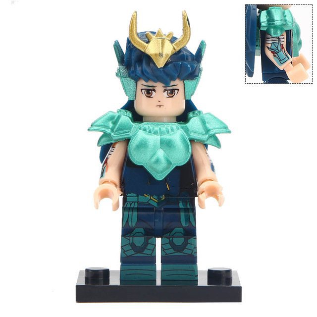 Dragon Mega Man Lego Minifigure Toy