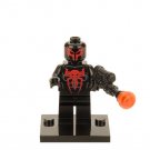 Black Spiderman Super Hero Lego Minifigure Toy
