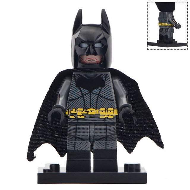 BVS Batman Super Hero Lego Minifigure Toy