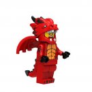 Small Red Dragon Custom Funny Lego Minifigure Toy