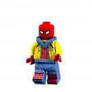 Spiderman With Yellow Jacket Lego Minifigure Toy