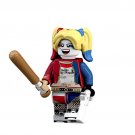 Harley Quinn Playing Baseball Lego Minifigure Toy