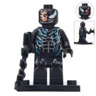 Venom Half Human Super Hero Lego Minifigure Toy