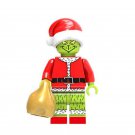 Grinch Santa Claus Christmas Lego Minifigure Toy