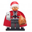 Thor Santa Claus Christmas Lego Minifigure Toy