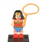 Angry Wonder Woman Super Hero Lego Minifigure Toy