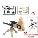 Heavy Machine Gun War Equipment Lego Minifigure Toy