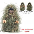 2pcs Brown Ghillie Suit Jungle War Equipment Lego Minifigure Toy