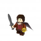 Frodo Baggins Ready To Fight The Hobbit The Lord Of The Rings Lego Minifigure Toy