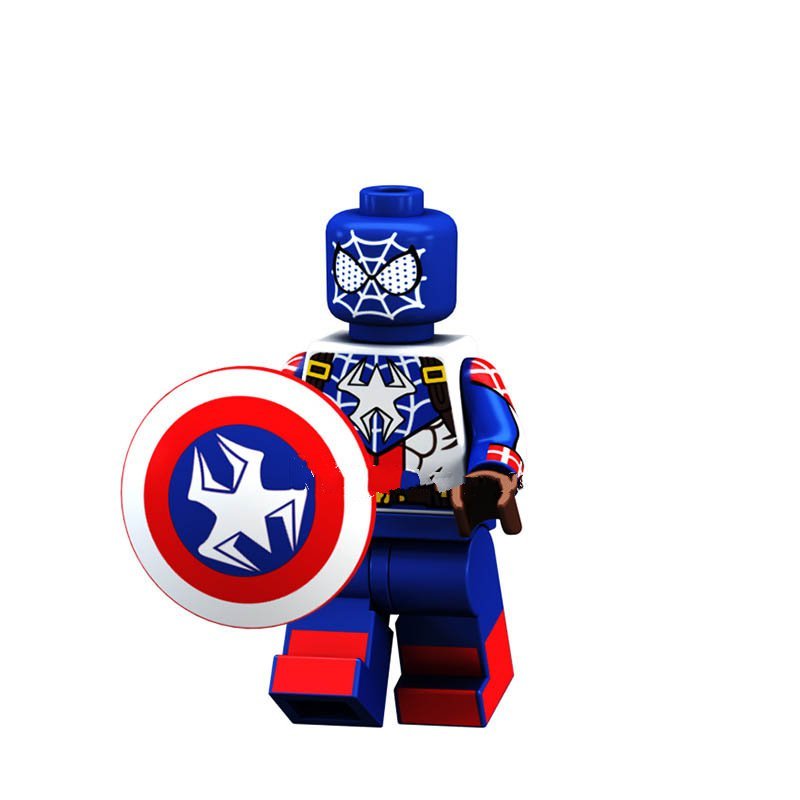 spider man captain america lego