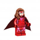 Scarlet Witch Wears Robe Super Hero Avengers Infinity War Lego Minifigure Toy