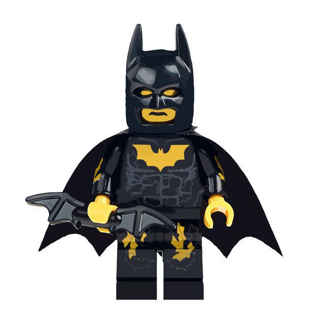 The Maple Leaf Batman Super Hero Lego Minifigure Toy