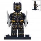 Erik Killmonger Wearing Costume Black Panther Super Hero Lego Minifigure Toy
