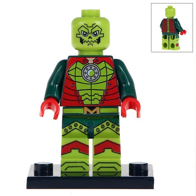 Metallo Super Hero DC Comic Character Lego Minifigure Toy