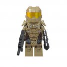Brown Halo Warriors Hot Game Series Lego Minifigure Toy