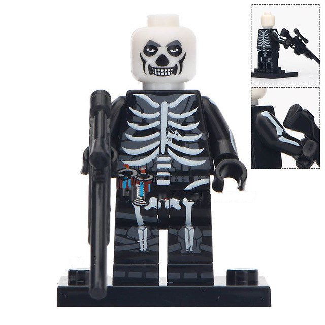 Skull Trooper Hot Game Series Character Lego Minifigure Toy