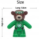 Green Lantern Bear Custom Super Hero Lego Minifigure Toy