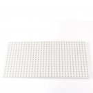 16*32 Dot Bright White Classic Baseplates Plastic Bricks Baseplates Lego Minifigure Toy