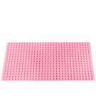 16*32 Dot Pink Classic Baseplates Plastic Bricks Baseplates Lego Minifigure Toy