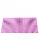 16*32 Dot Purple Classic Baseplates Plastic Bricks Baseplates Lego Minifigure Toy