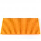 16*32 Dot Orange Classic Baseplates Plastic Bricks Baseplates Lego Minifigure Toy