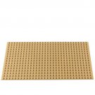 16*32 Dot Sand Color Classic Baseplates Plastic Bricks Baseplates Lego Minifigure Toy