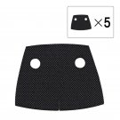 5pcs Black Nick Fury Trench Coats Super Hero Lego Minifigure Toy