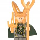 Loki With Green Robes Super Hero Avengers Infinity War Lego Minifigure Toy