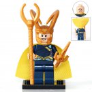 Loki With Sword And Stick Super Hero Avengers Infinity War Lego Minifigure Toy