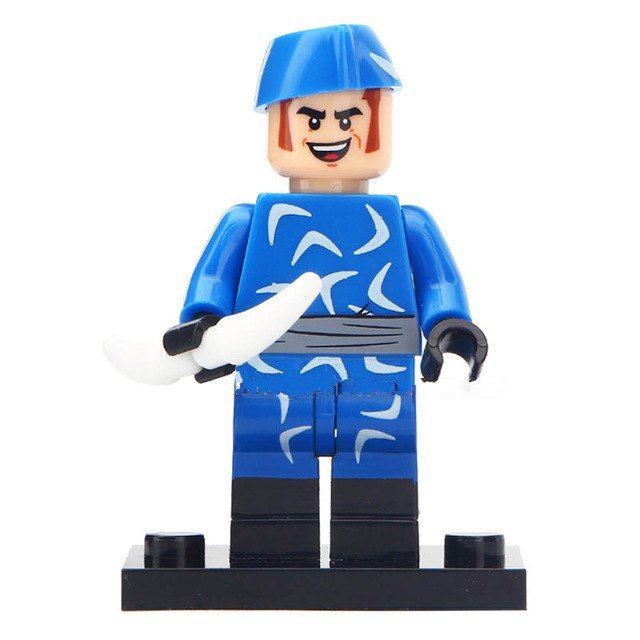 Captain Boomerang The Flash Super Hero Lego Minifigure Toy